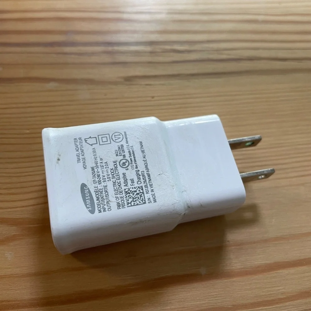 Samsung Travel Charging Cable block, one